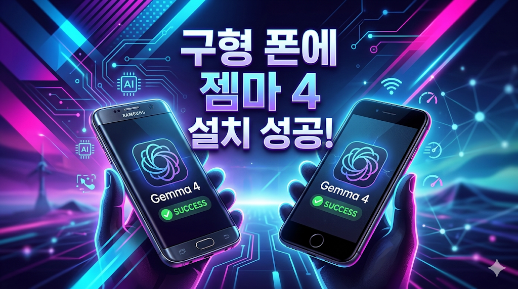 구형 갤럭시와 아이폰에 젬마 4를 설치해 보니: 성능부터 설치 방법까지 총정리 썸네일